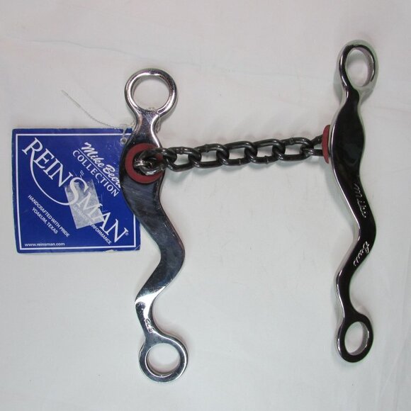 Reinsman Stage D Mike Beers Large Chain Mouth Bit - 532 - Picture 2 of 3